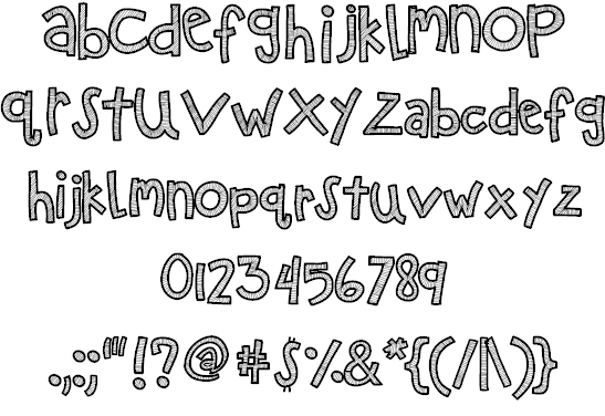 KB Zipa Dee Doo Dah Font