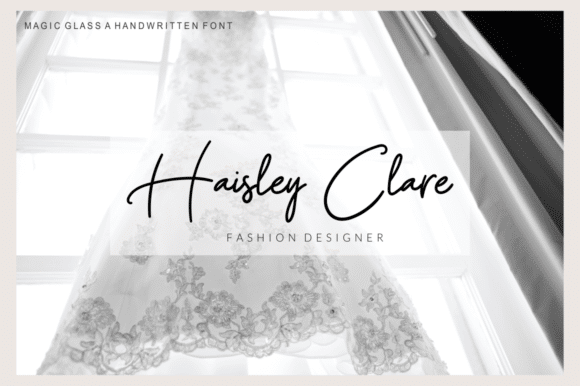 Magic Glass Handwritten Font 5