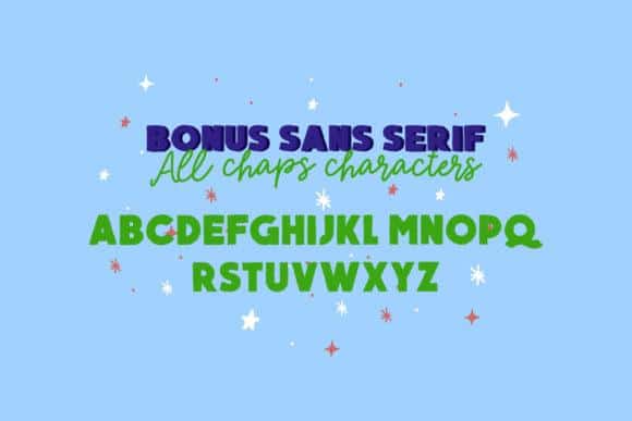 Magical Shiny Font 4
