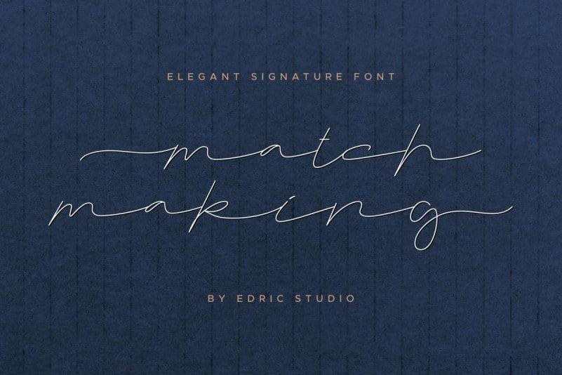 Matchmaking Handwriting Font
