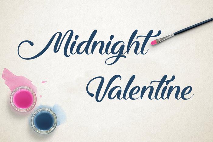 Midnight Valentine Font