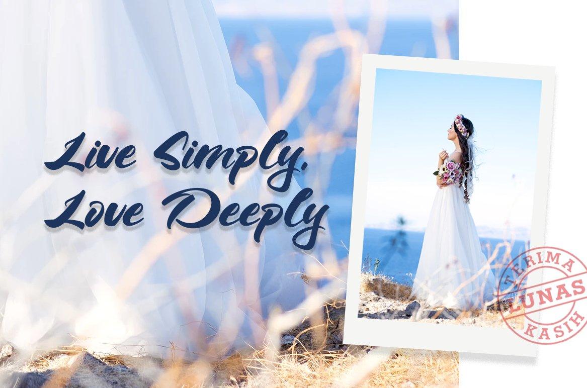 Monday Fresh Calligraphy Font 5