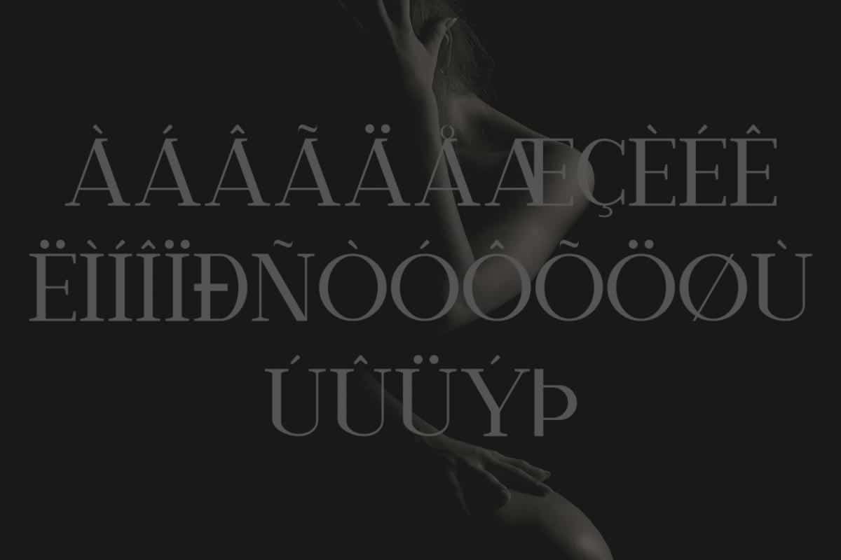 Nathanos Serif Font 9