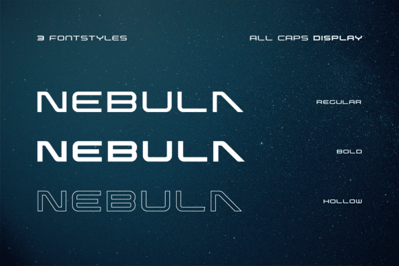 Nebula Font 3