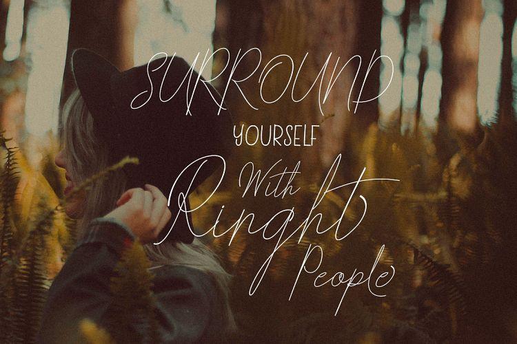 Nether Handwritten Font 5