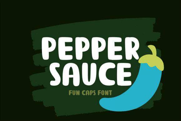 Pepper Sauce Font