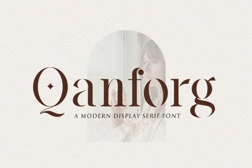 Qanforg Serif Font 1