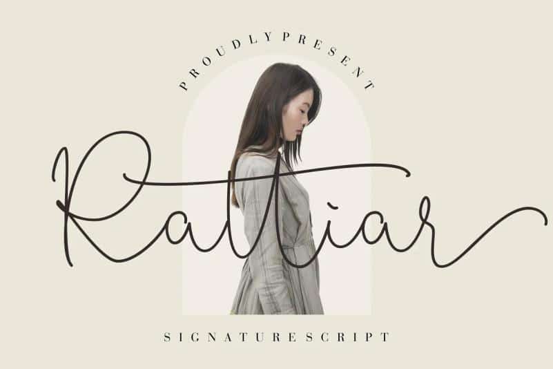 Rattiar Handwritten Font