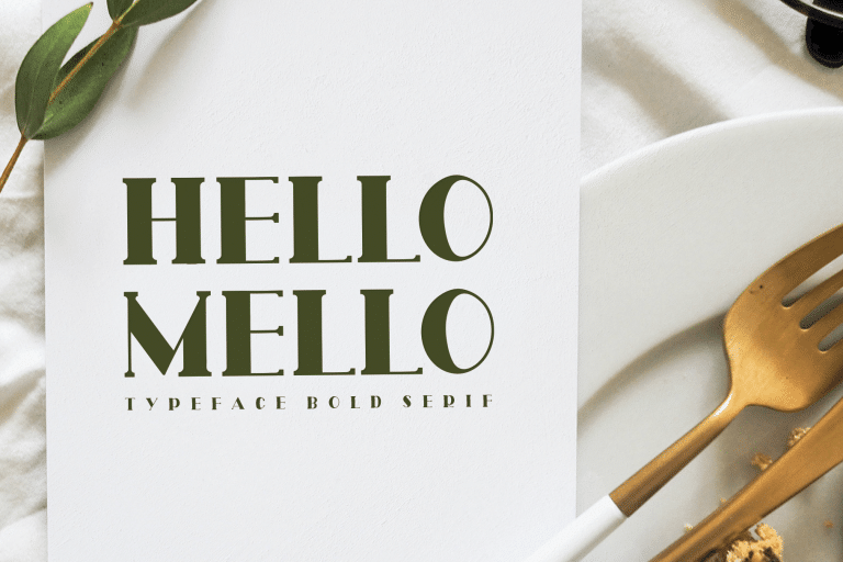 Rollina Serif Font 3