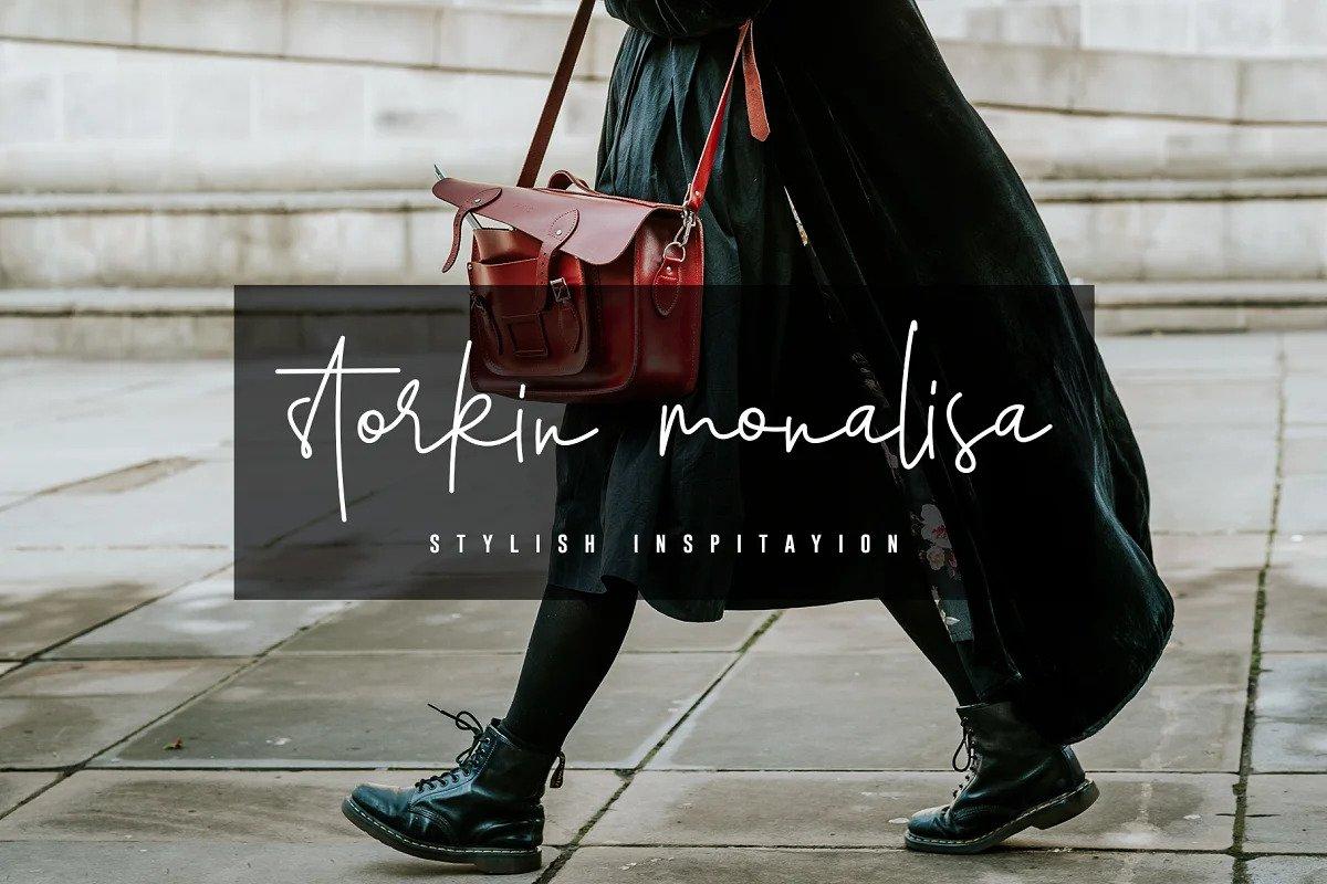 Santiago Pro Signature Font 9