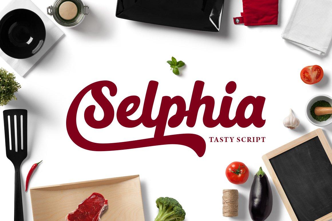 Selphia Script Font 1