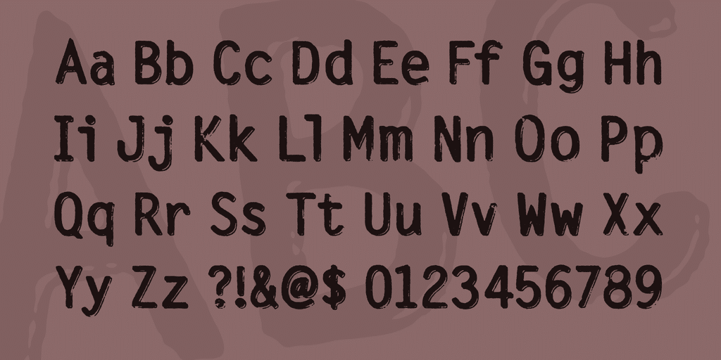 Silvery Tarjey Font 2