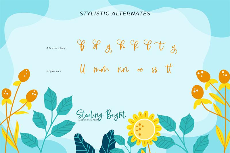 Starling Bright Font 8