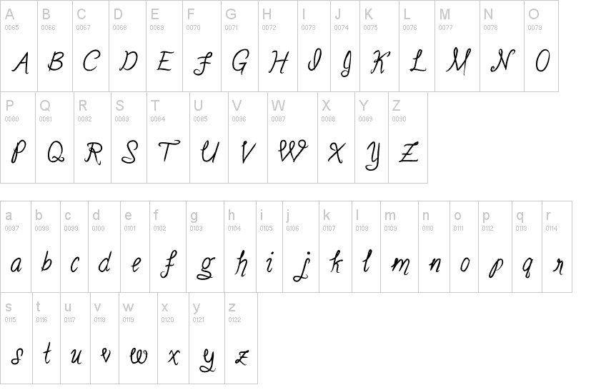 Stealing Kisses In The Moonlight Font 1