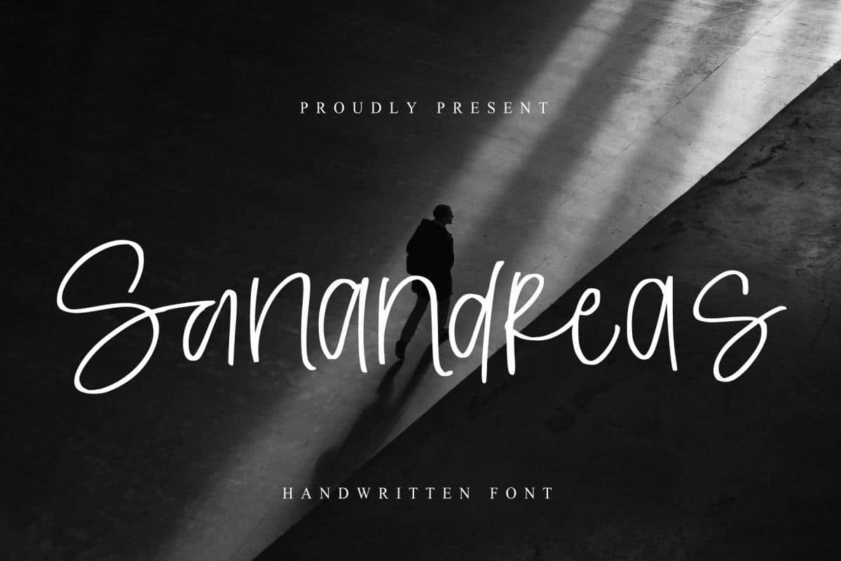 Steven Fransisco Handwritten Font 3