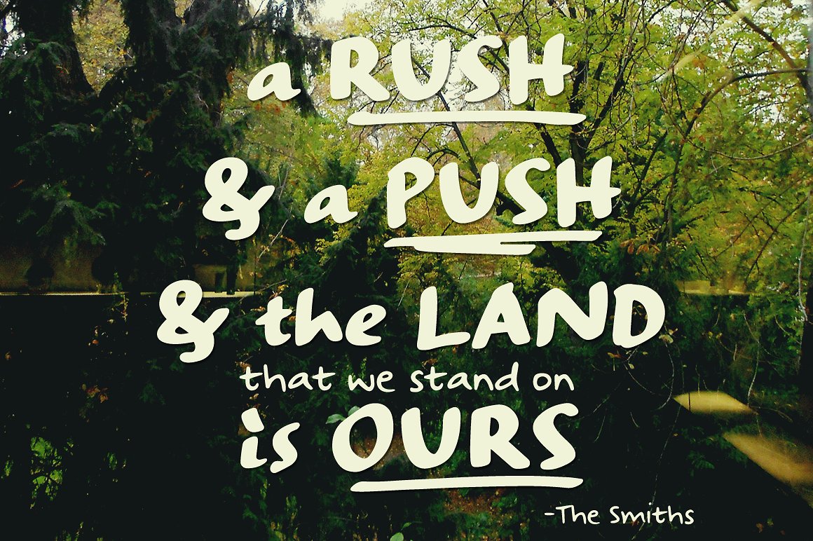 Strangeways Sample Font 4