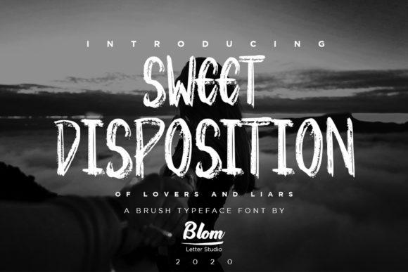 Sweet Disposition Display Font 1
