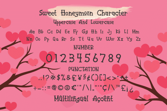 Sweet Honeymoon Font 2