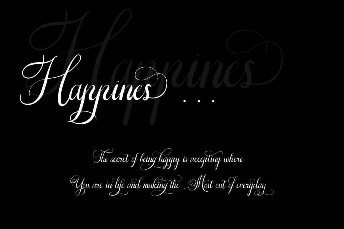 The Adalyne Script Font 6