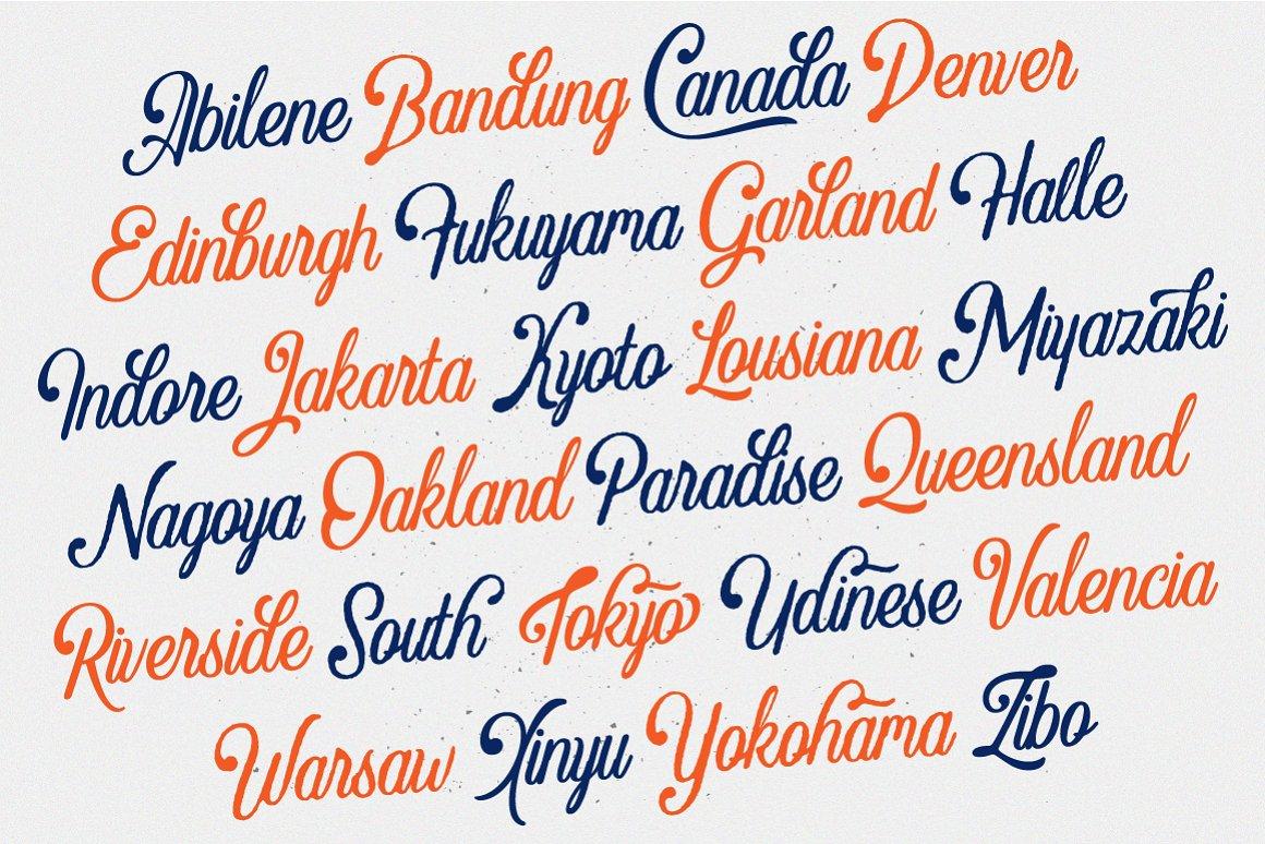 The Crawley Script Font 4