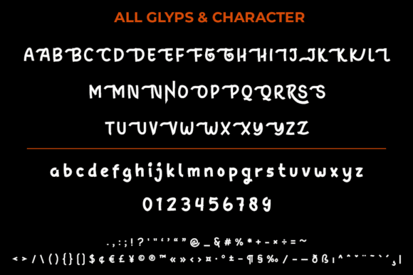 The Raink Display Font 5