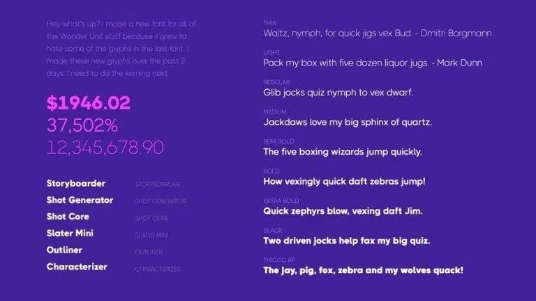 Thicccboi Sans Font Family 1'