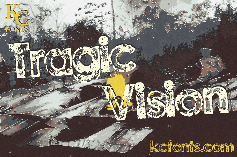 Tragic Vision Font 1