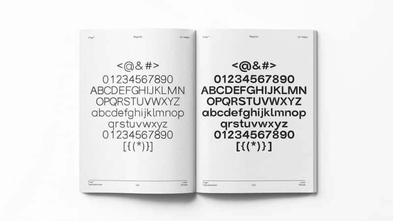 Trap Sans Serif Font Family 2