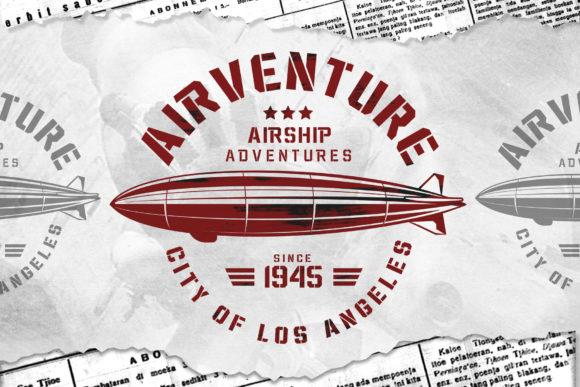 Wargate Display Font 7