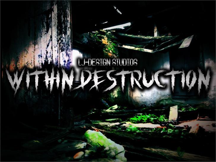 Within Destruction Font