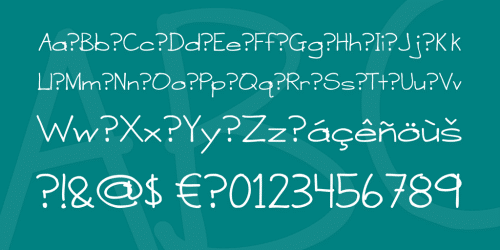 A Sensible Armadillo Font