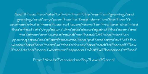 A Sensible Armadillo Font 1