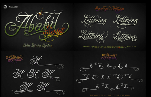 Ababil-Script-Font