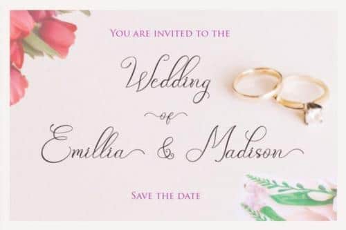 Adora Queen Calligraphy Font 3