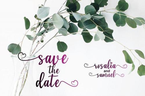 Alfia Calligraphy Font 7