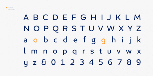 Algera Sans Serif Font 6