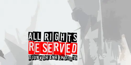All rights reserved Font 5