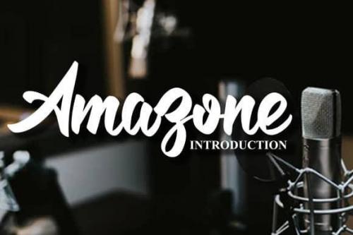 Amazone Calligraphy Font