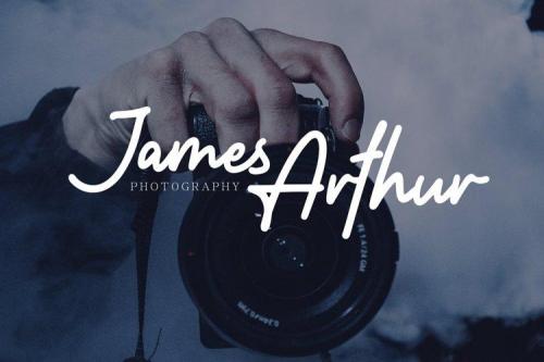 Amterina Monoline Script Font 2