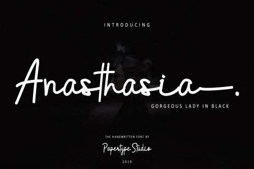 Anasthasia Script Font 1