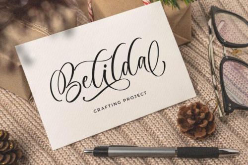 Anelisa Calligraphy Font 1