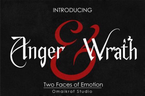 Anger And Wrath Font 1