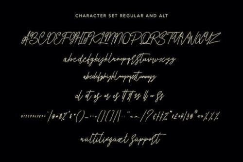 Anthroops Handwritten Font 3