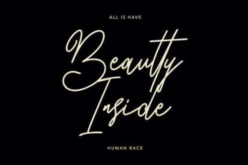 Anthroops Handwritten Font 7