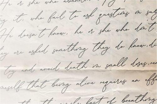 Antonio Fischer Signature Monoline Font 5