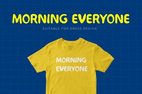 Aqualo Cute Display Font 6