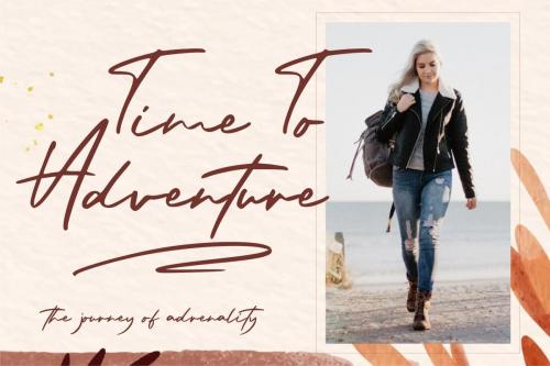 Arista Signature Font 4