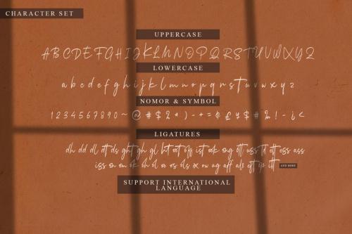 Arkania Handwritten Font 4