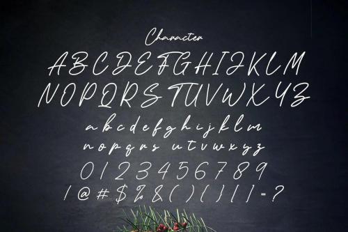 Artemay Bright Handwritten Font 13