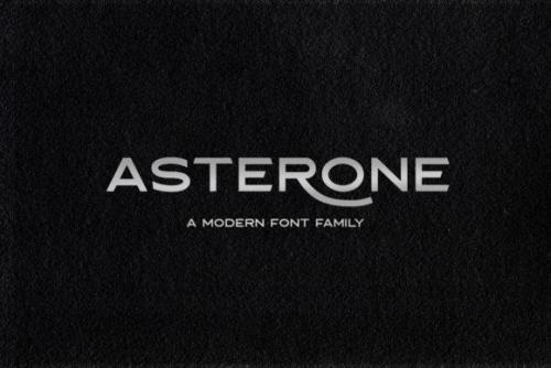 Asterone Sans Serif Font 1